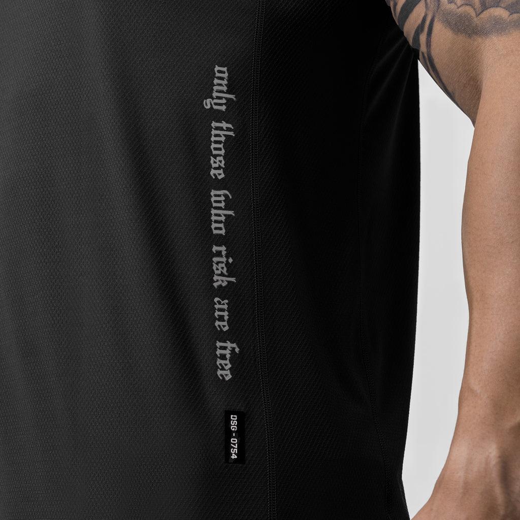 0754. AeroSilver® Training Singlet - Black Product Image