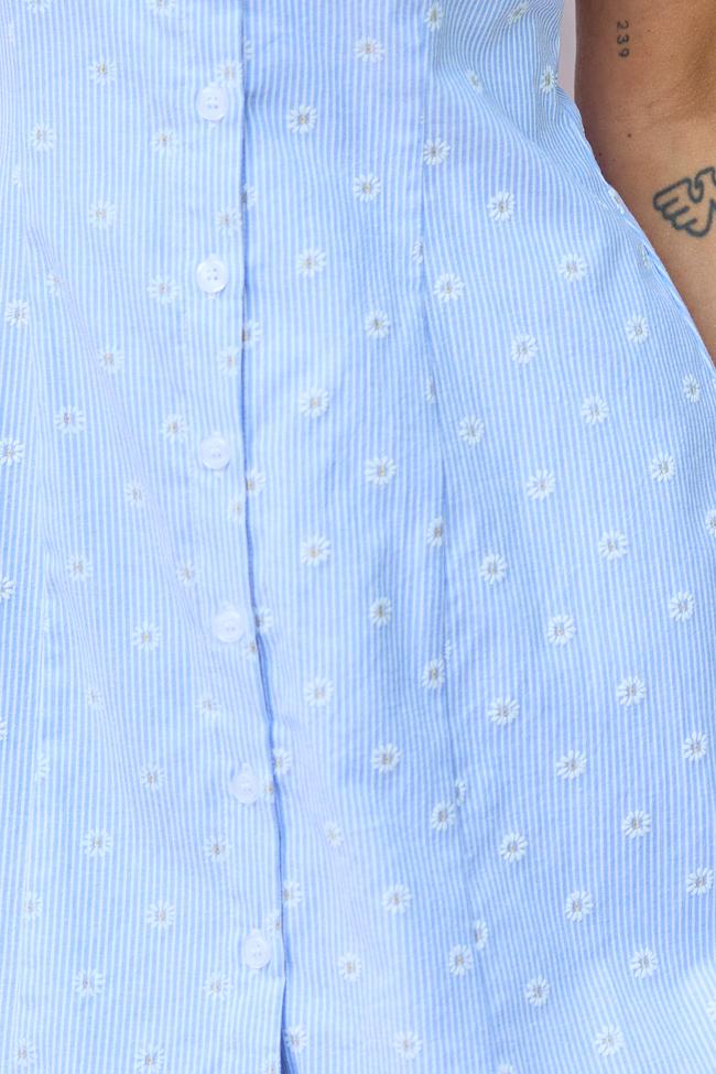 Jessica Blue Daisy Dress Product Image