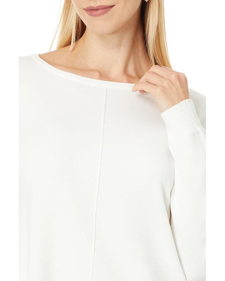 Women's Elliott Lauren Modal Knits - Crewneck Sweater with Seam detail Product Image