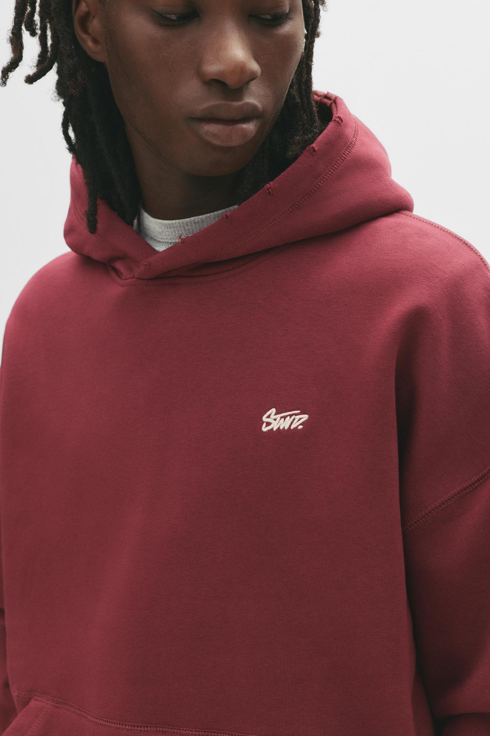 STWD embroidered logo hoodie Product Image