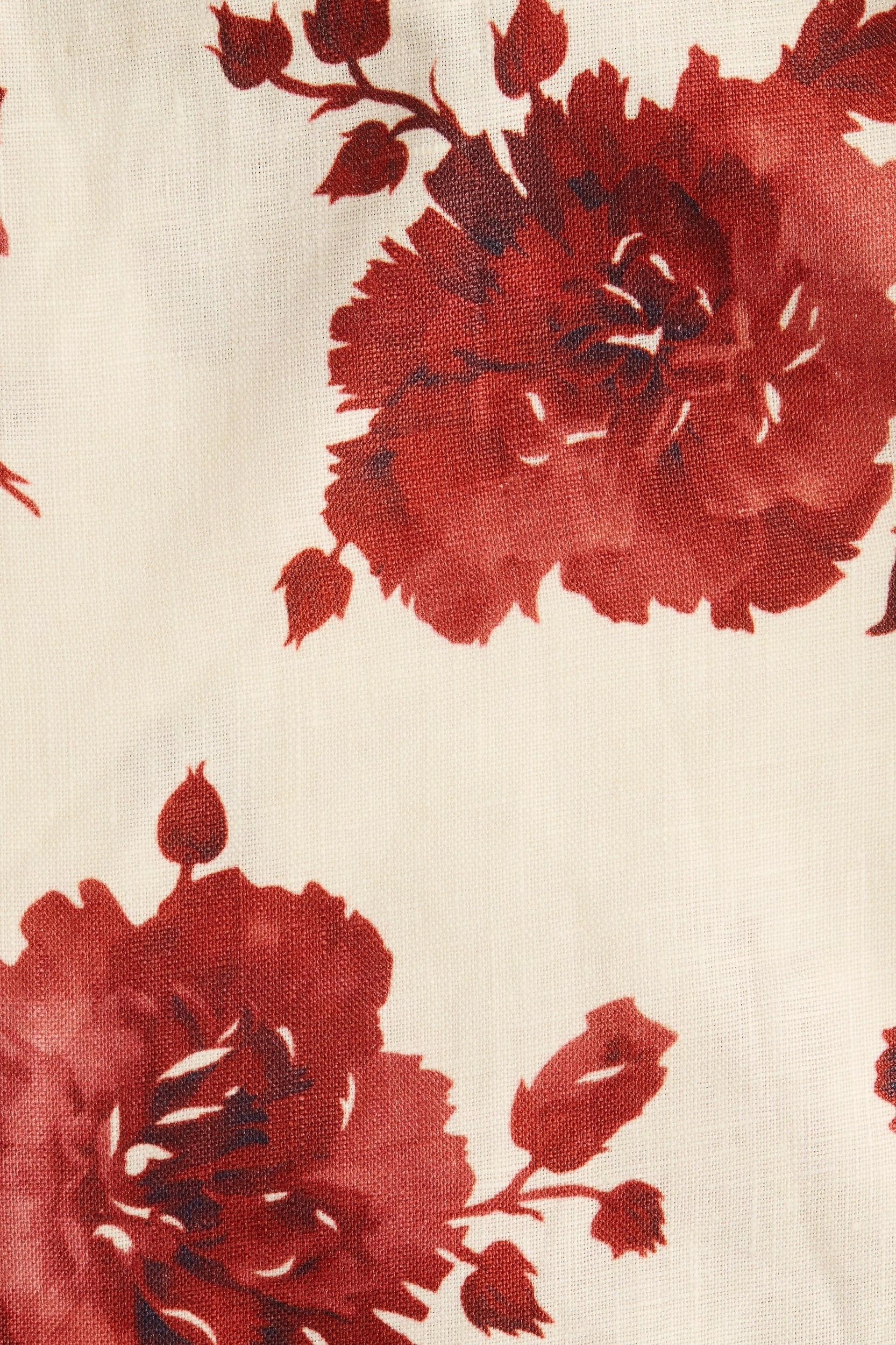 Marga Mini Dress Cecile Floral Garnet - Final Sale Product Image