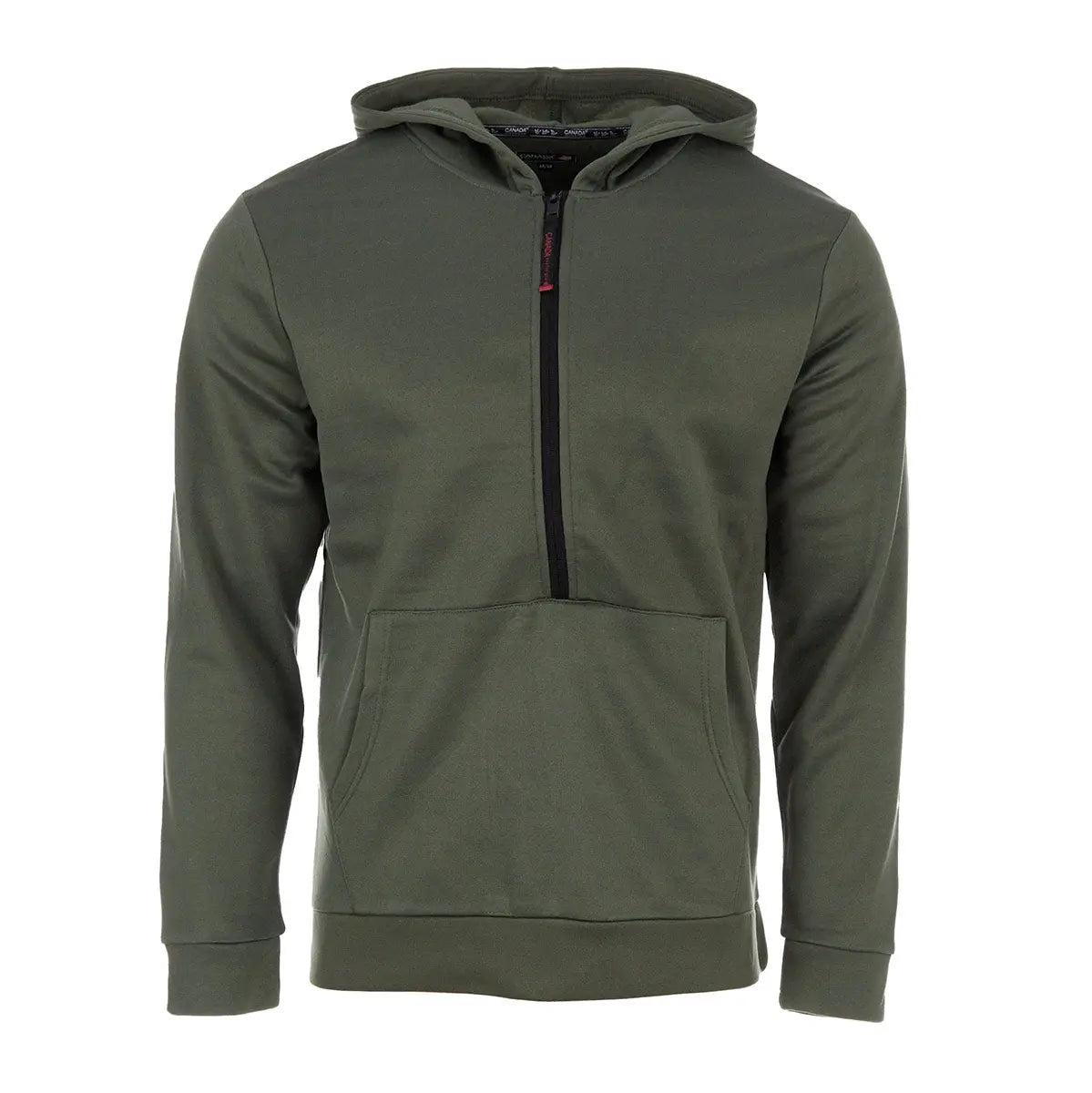 Canada Weather Gear Men's 1/2 Zip Hoodie Male Product Image