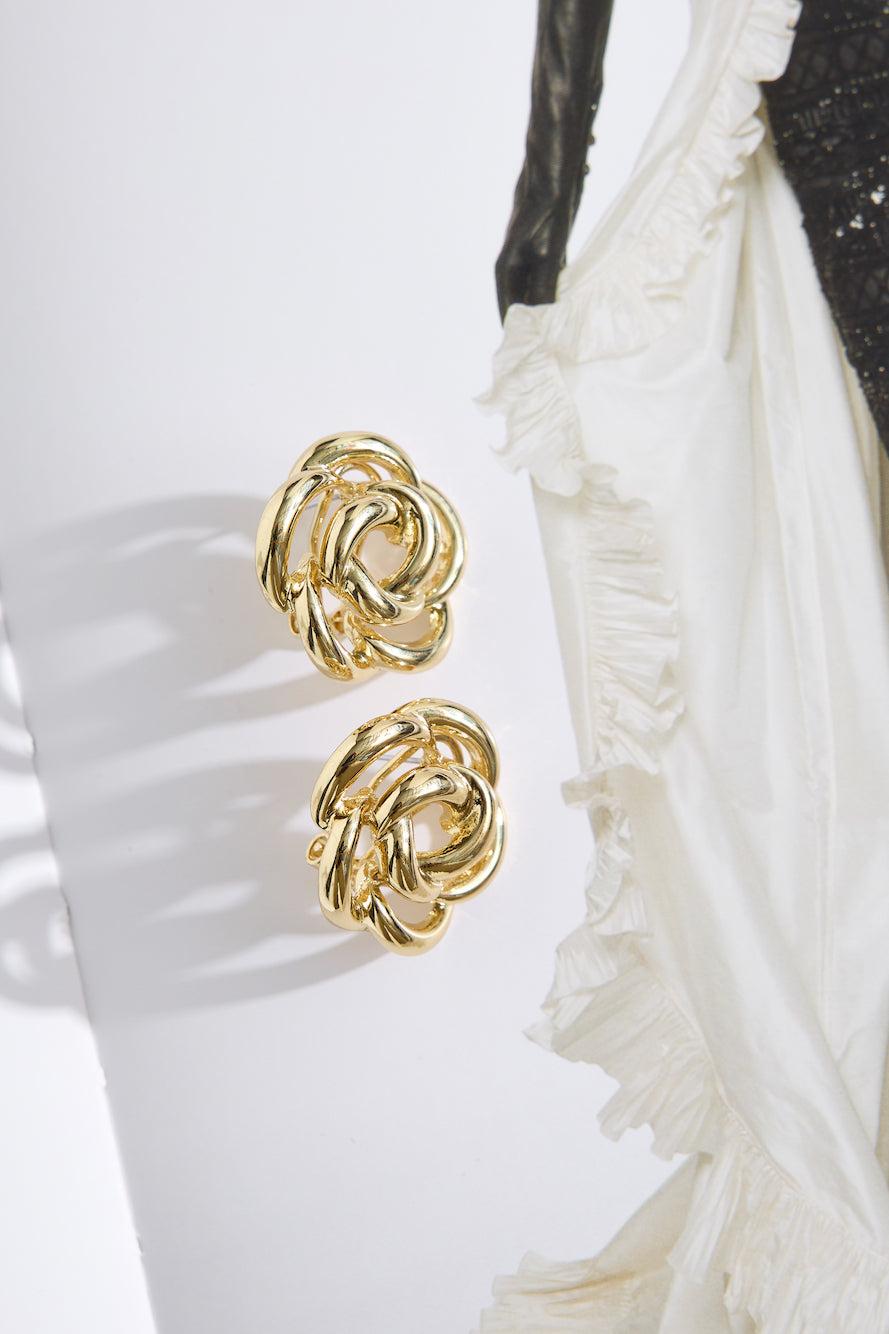 Wild And Free Earrings Gold Product Image