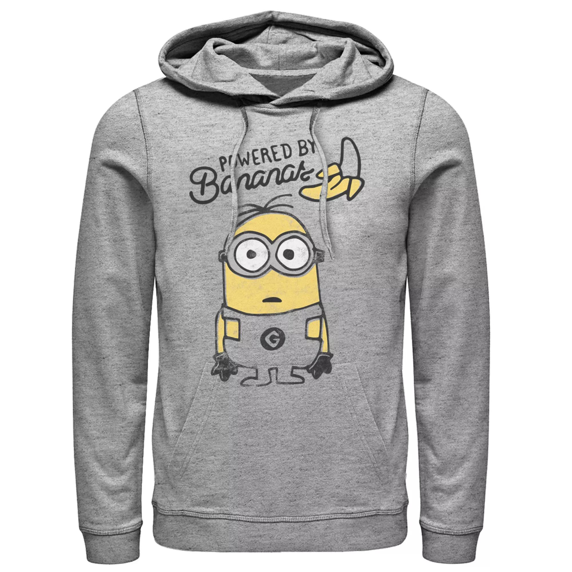 Men's Despicable Me Minions "Powered By Bananas" Hoodie,  Product Image