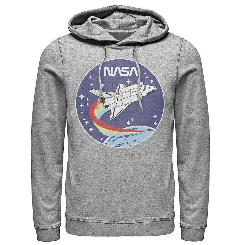 Men's NASA Shuttle Launch Orbit Circle Patch Hoodie,  Product Image