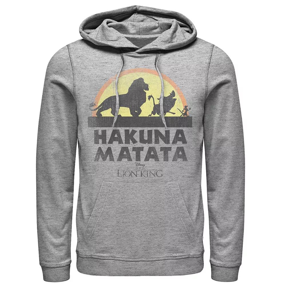 Disney's Lion King Classic Logo Silhouette Men's Hoodie,  Product Image