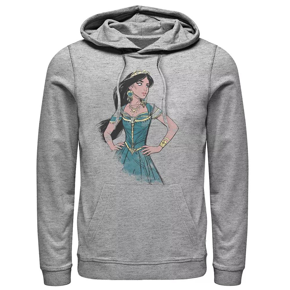 Disney's Aladdin Men's Jasmine Painting Graphic Hoodie,  Product Image