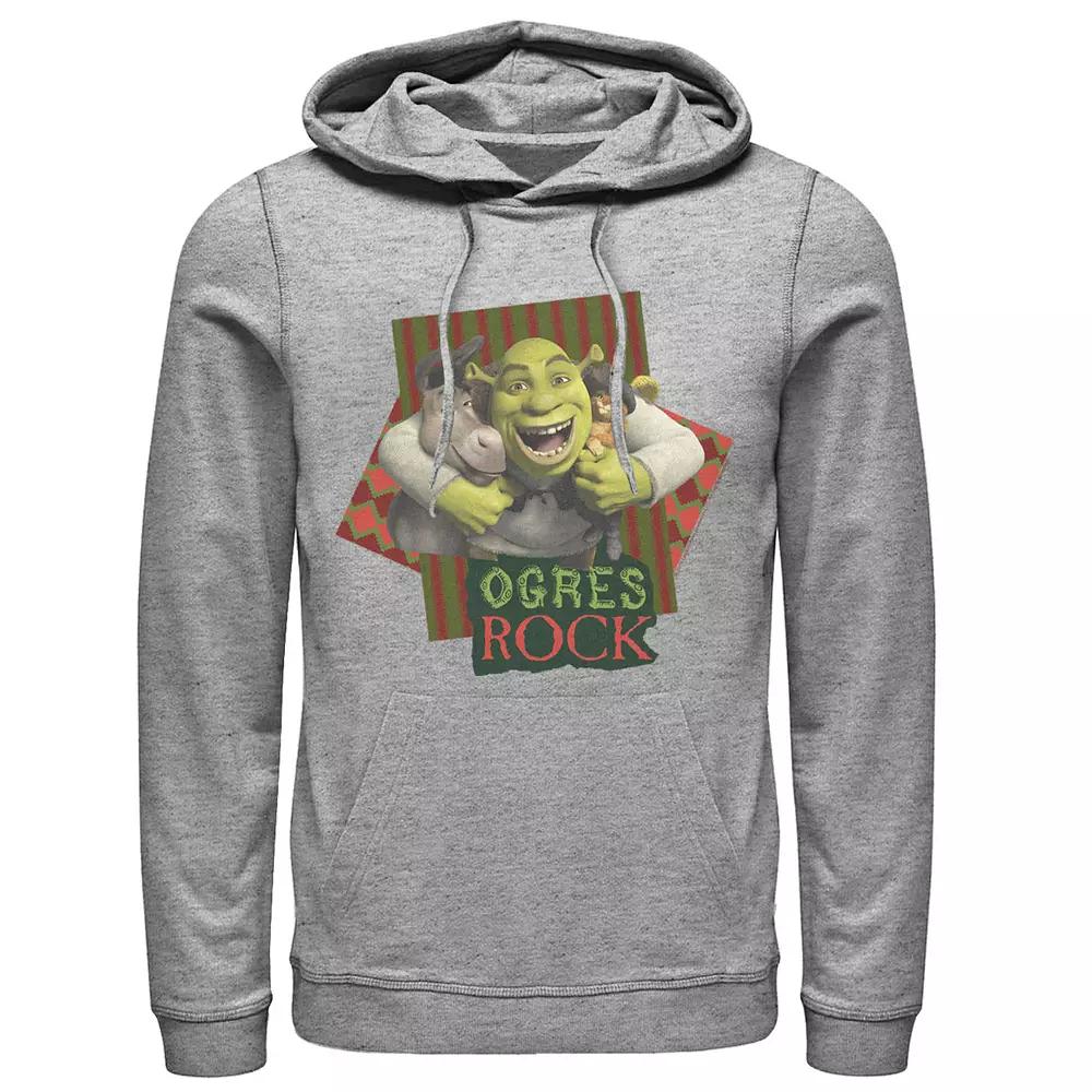 Men's Shrek The Third Ogres Rock Best Friends Group Hoodie,  Product Image