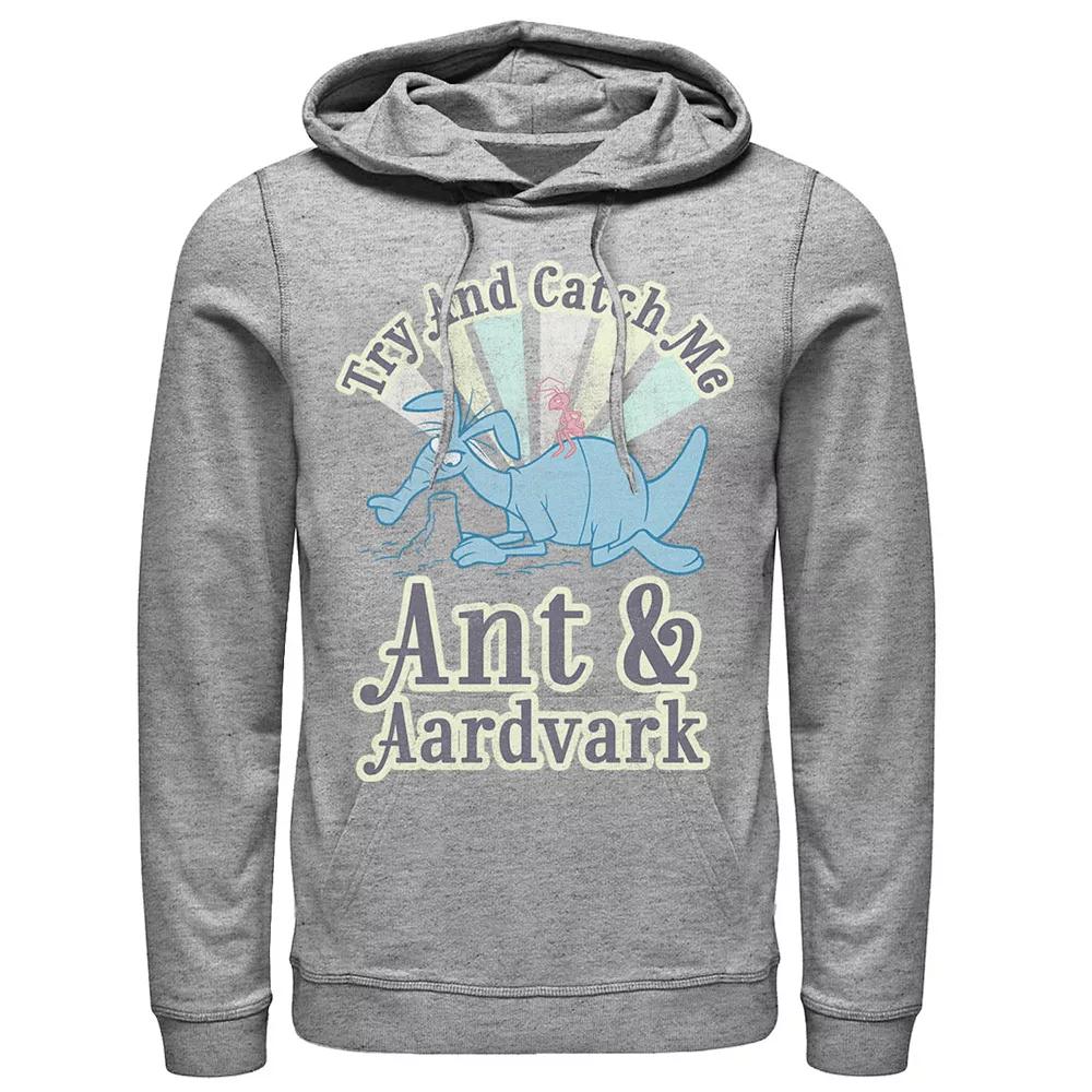 Men's Pink Panther Ant And Aardvark Try And Catch Me Graphic Hoodie,  Product Image
