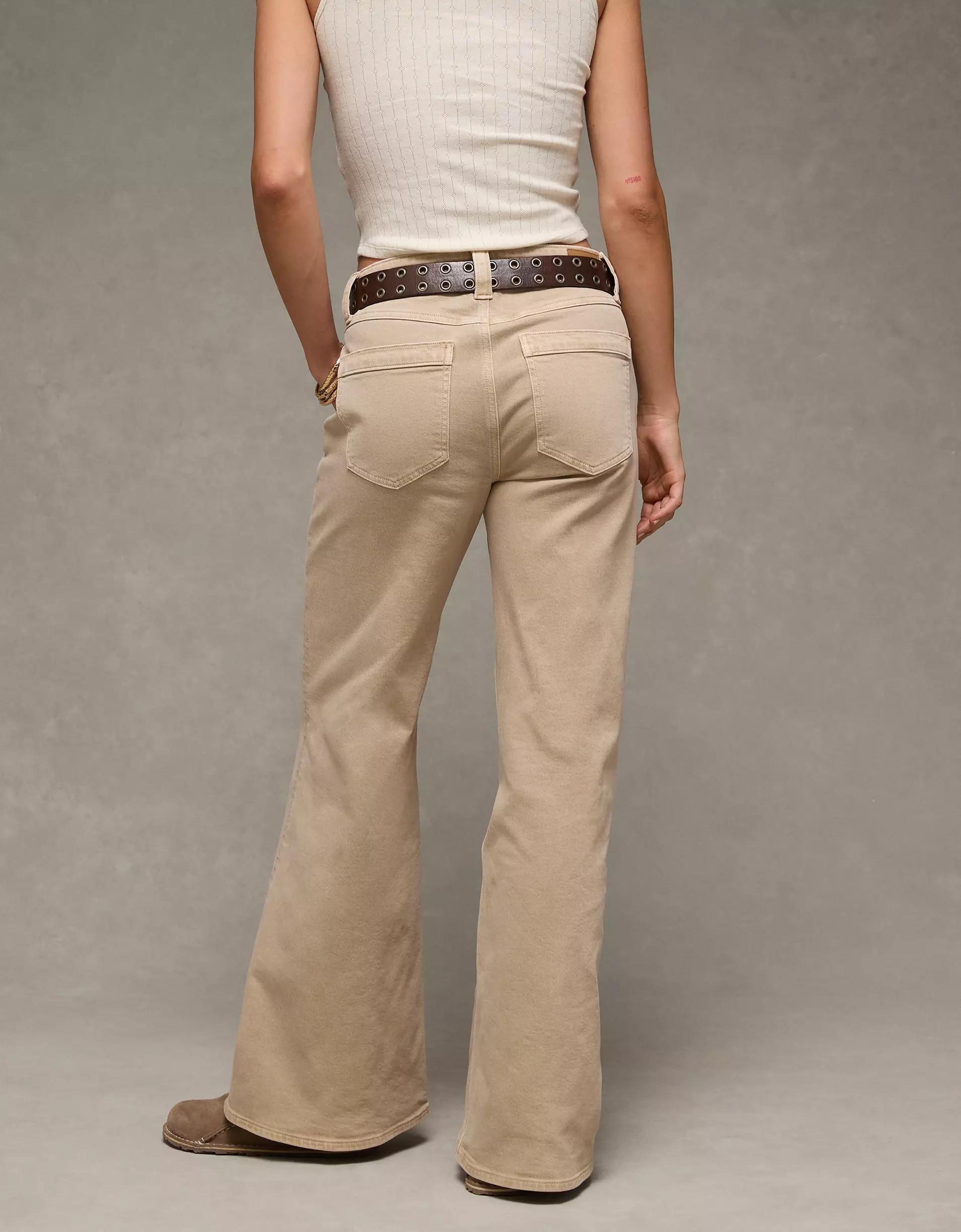 AE Stretch High-Waisted Flare Jean Product Image