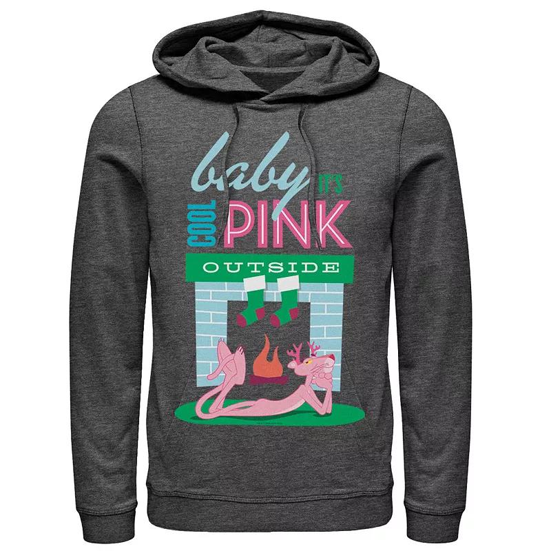 Men's Pink Panther Baby It's Cool Pink Outside Holiday Hoodie,  Product Image