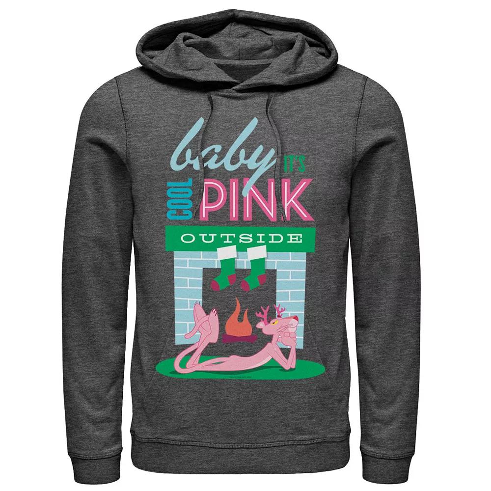 Men's Pink Panther Baby It's Cool Pink Outside Holiday Hoodie,  Product Image
