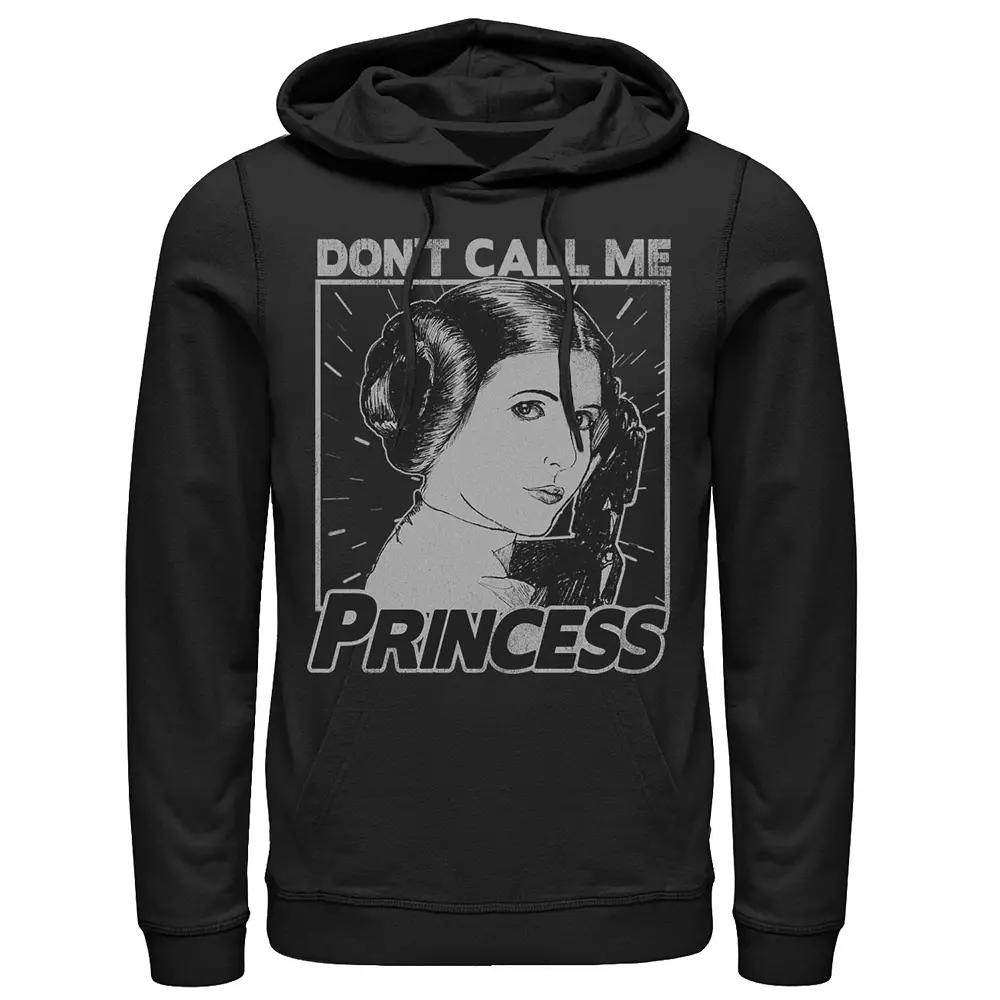 Men's Star Wars Princess Leia Don't Call Me Princess Portrait Hoodie,  Product Image