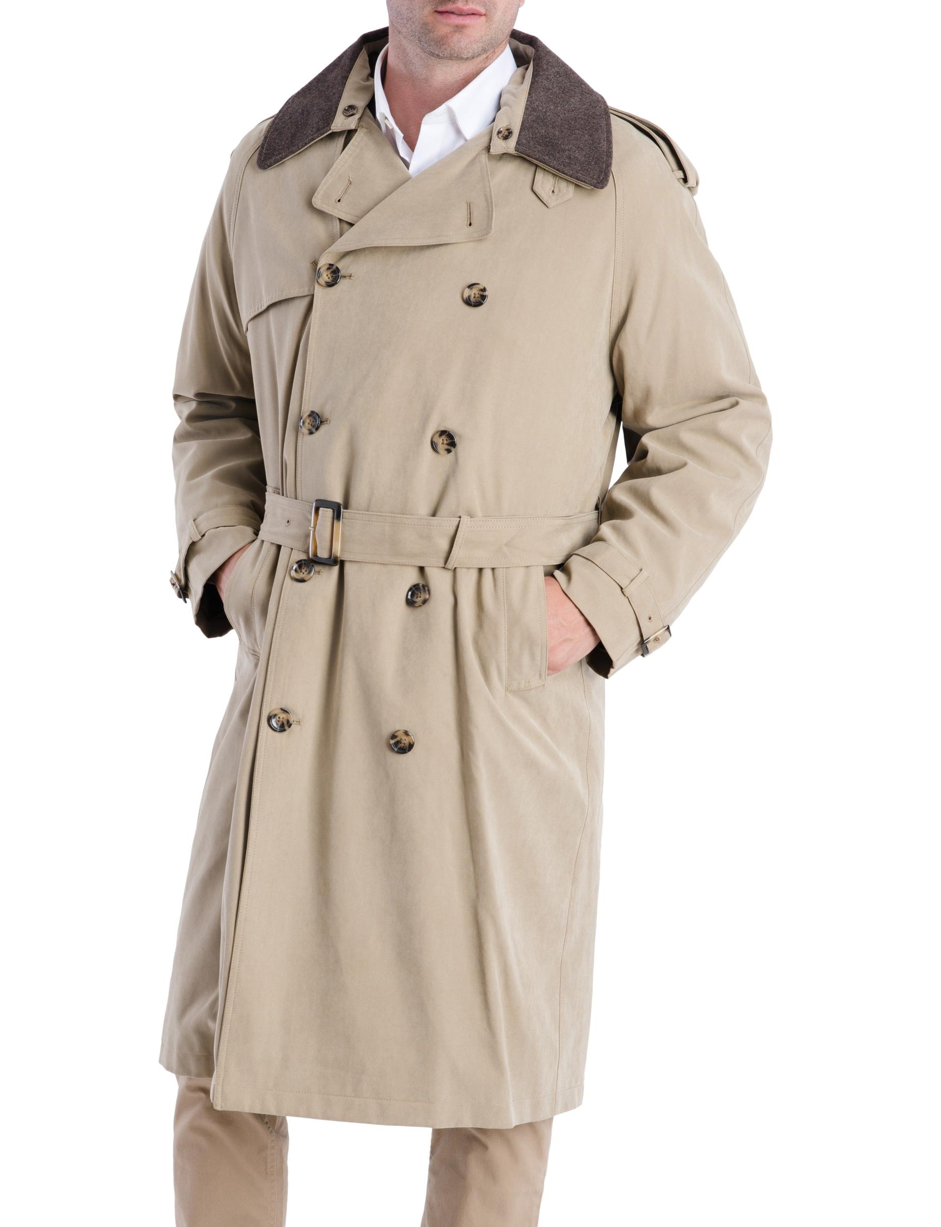 Iconic Double Breasted Trench Coat British Khaki Product Image