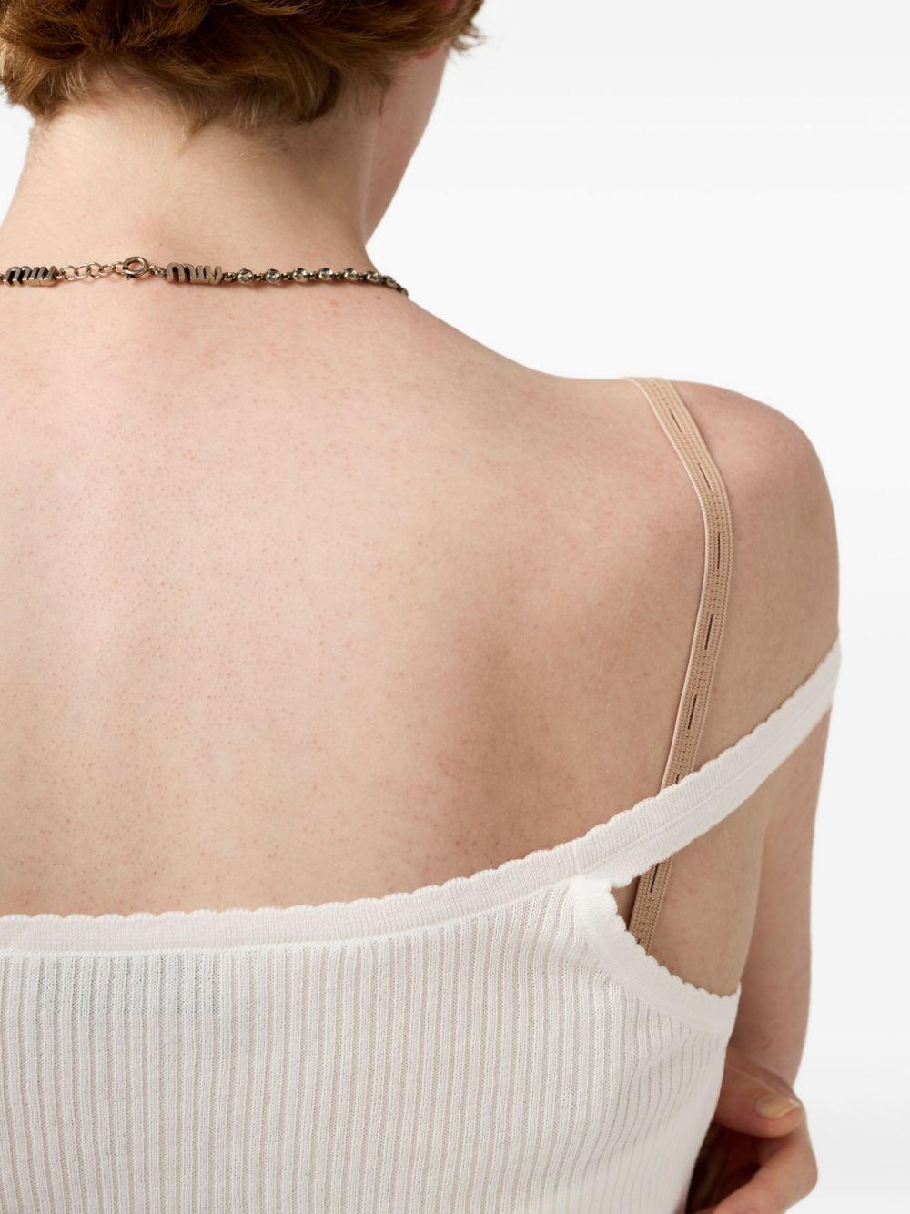 ribbed-knit top Product Image