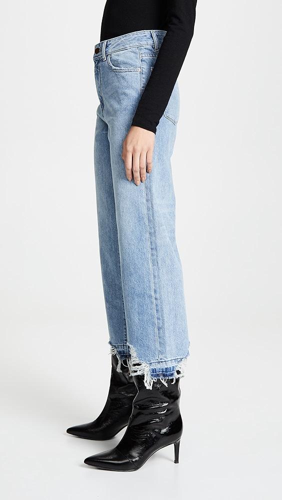 DL1961 Hepburn High Rise Wide Leg Jeans | Shopbop Product Image