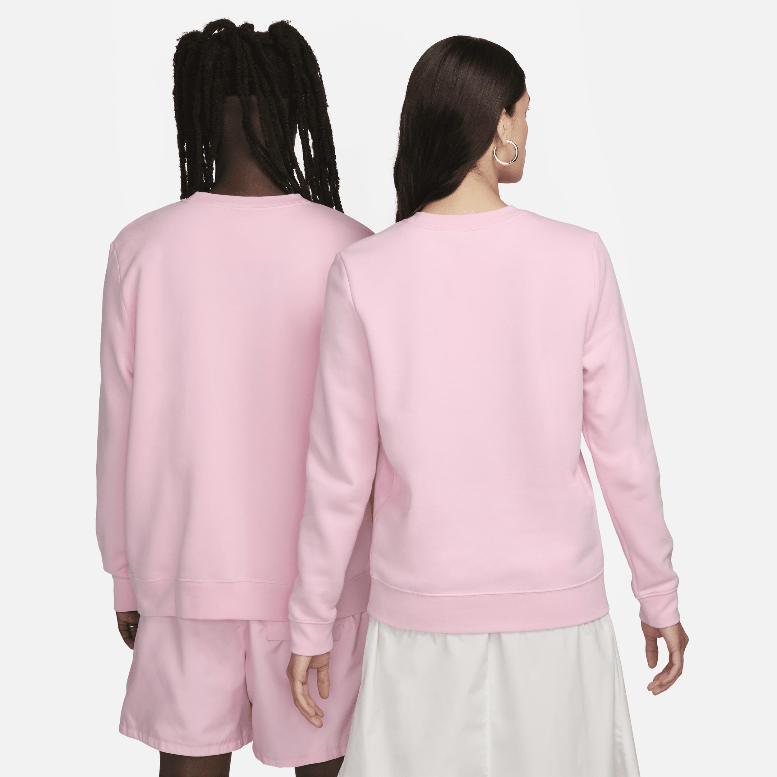 Womens Nike Sportswear Club Fleece Crew-Neck Sweatshirt | DQ5473-690 Product Image