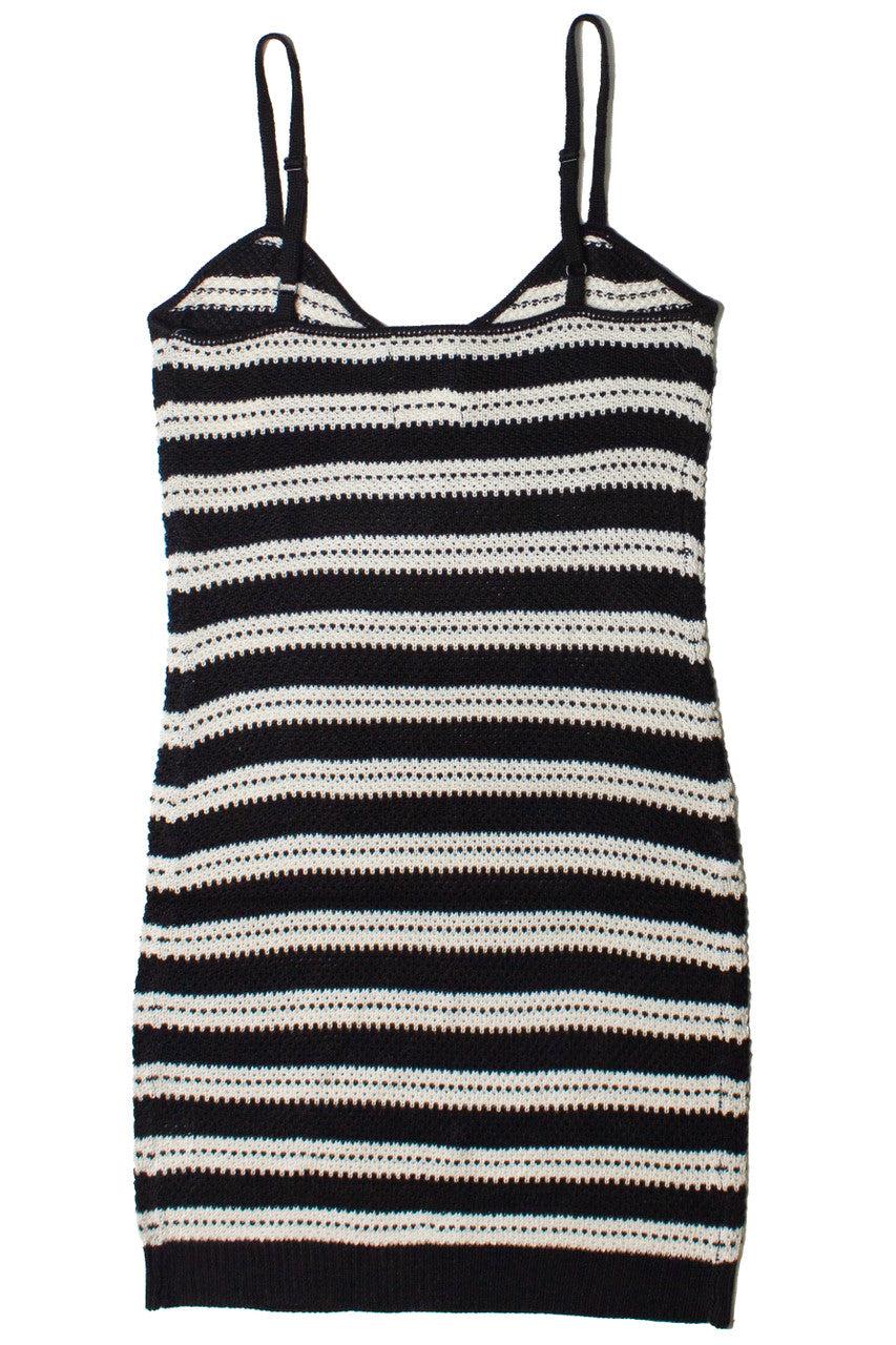 Striped Knit Mini Dress Product Image