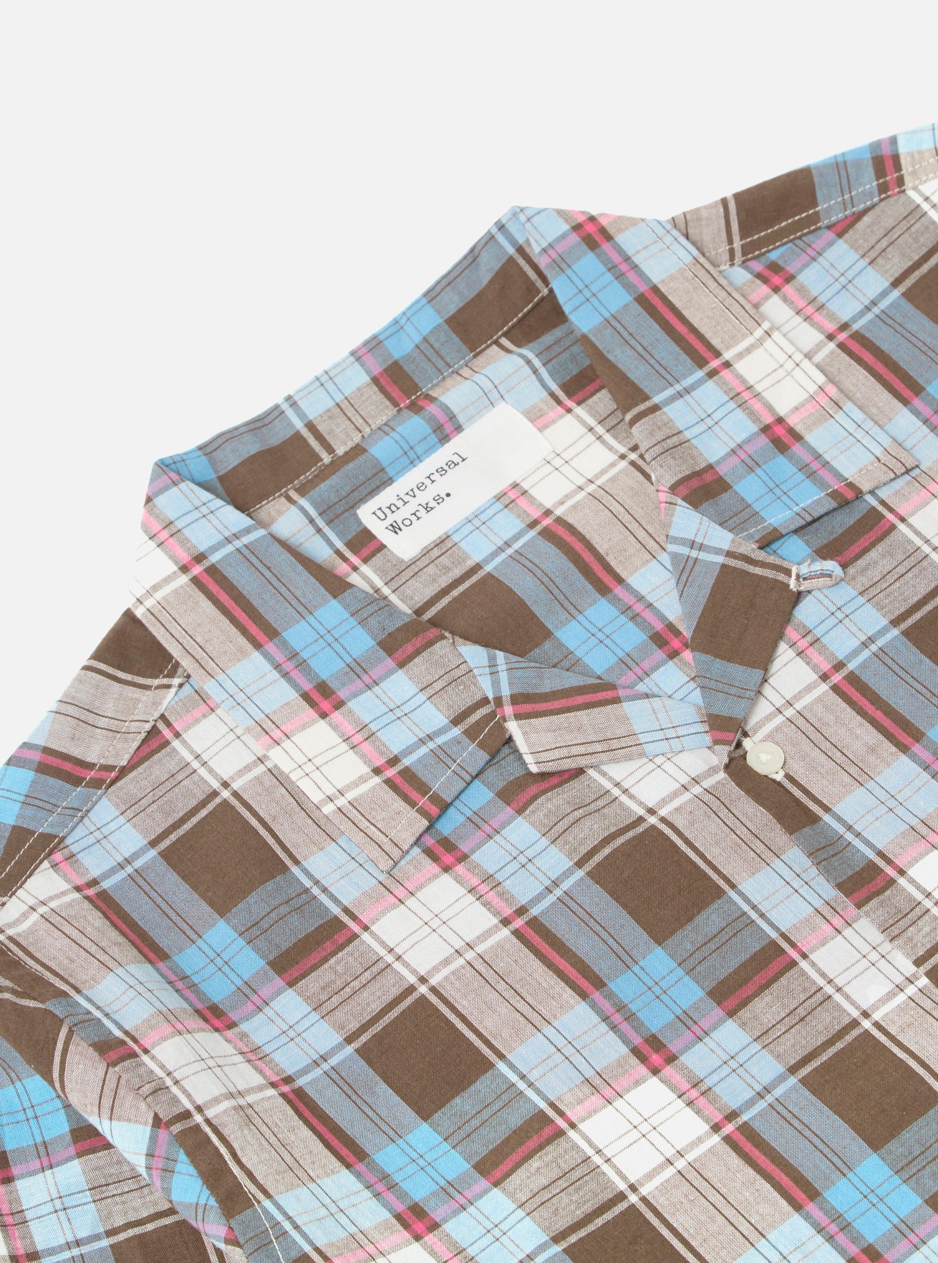 Blue/Brown Check 3 Long Pyjama Set Product Image