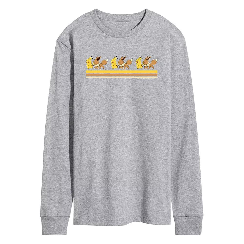 Men's Pokemon Pika Eevee Retro Tee,  Product Image