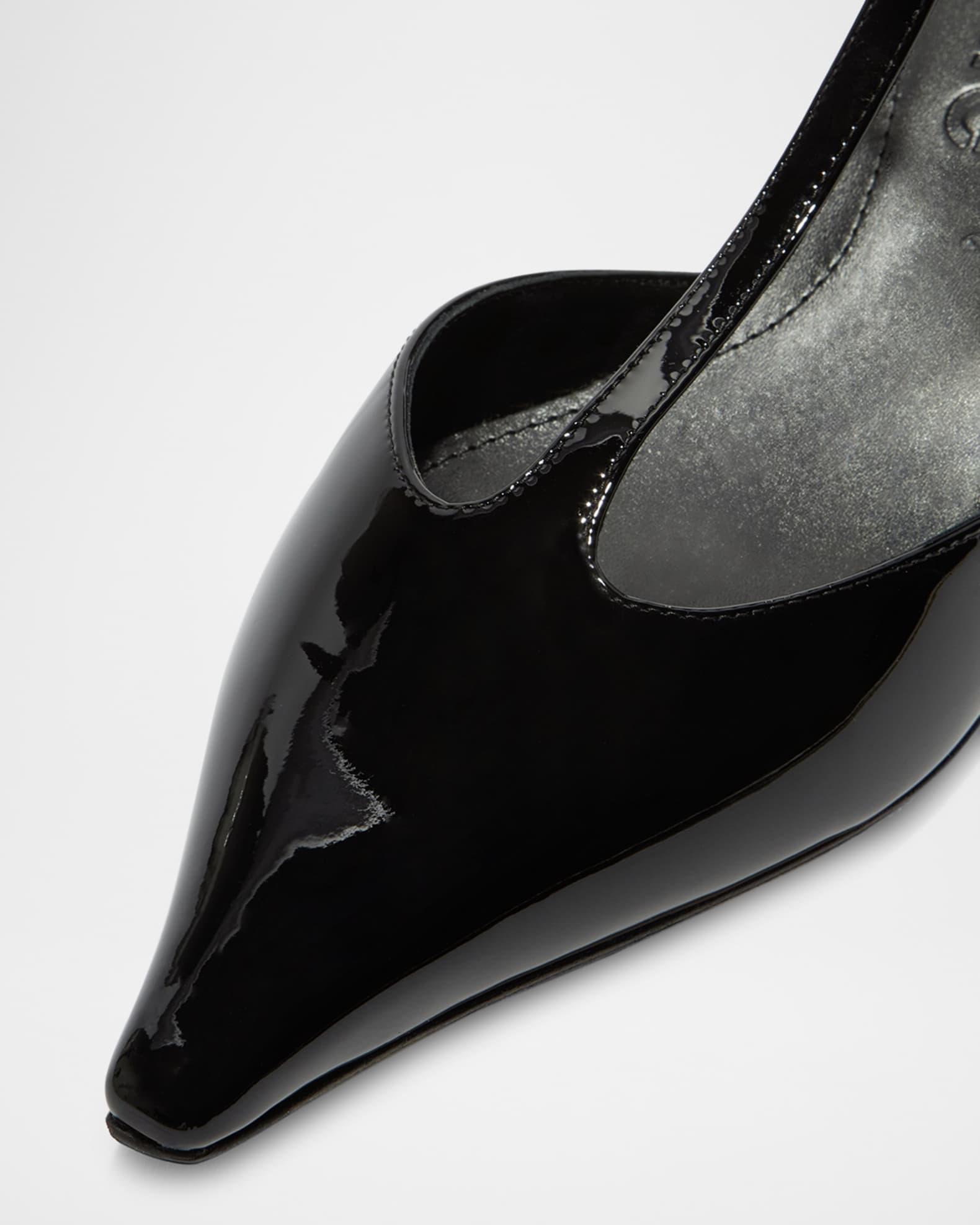 Liz Patent Leather T-Strap Pumps Product Image