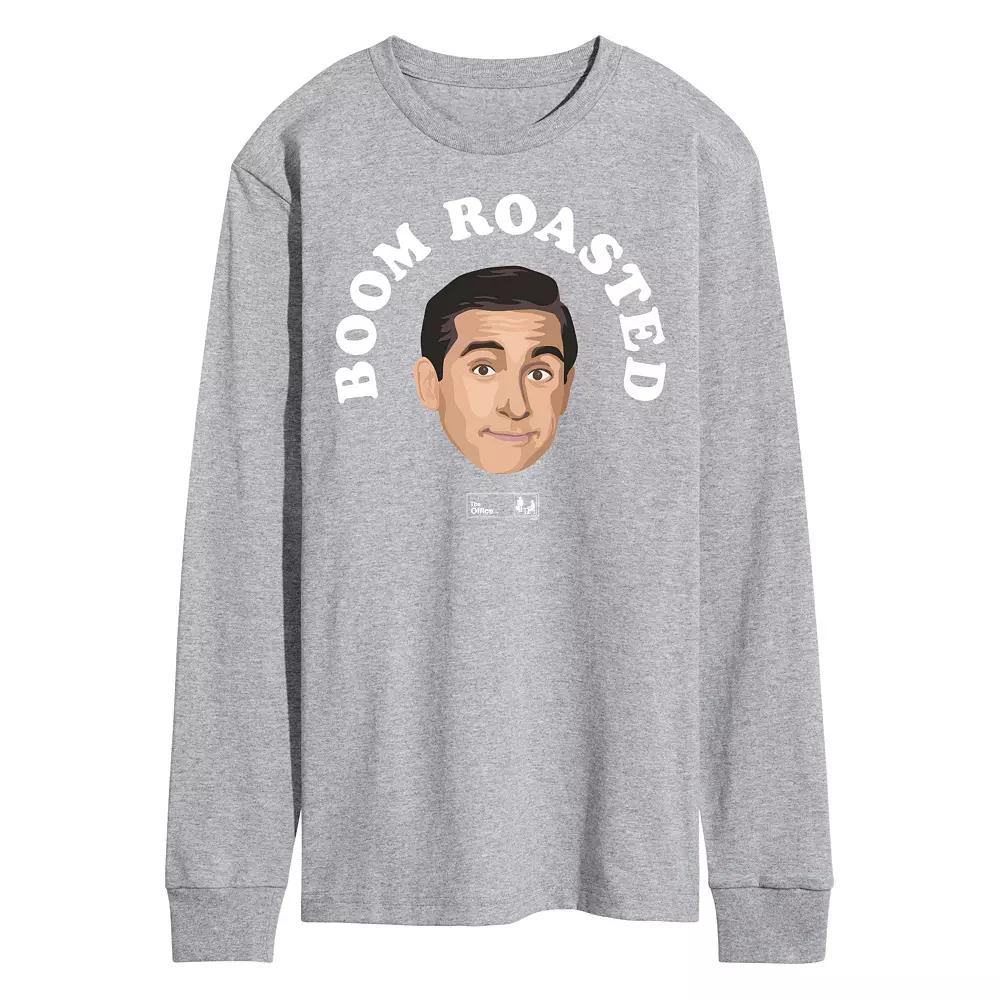 Men's The Office Boom Roasted Long Sleeve Tee,  Product Image