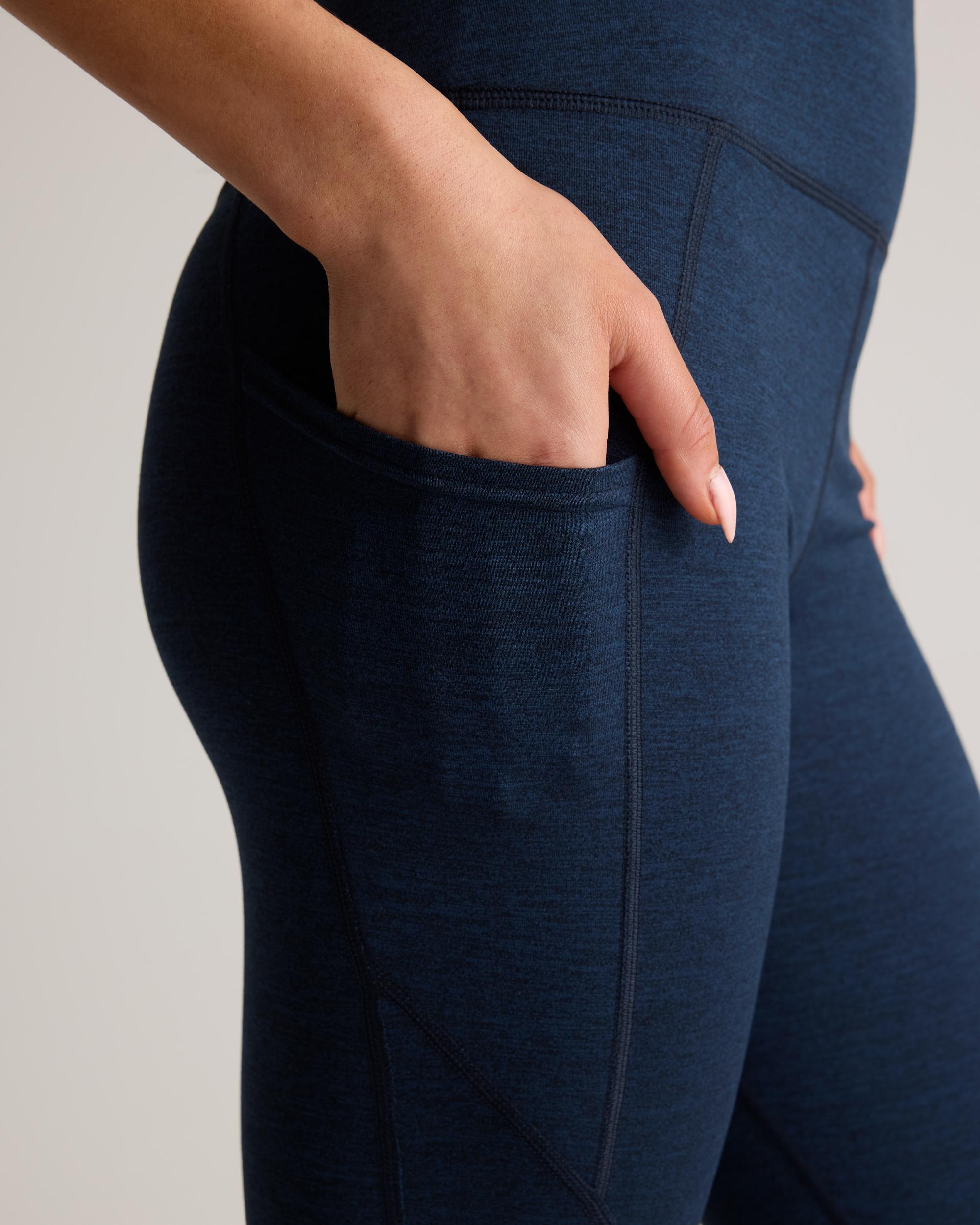 Quince | Women's Ultra-Soft High-Rise Pocket Legging Nylon/Spandex Product Image