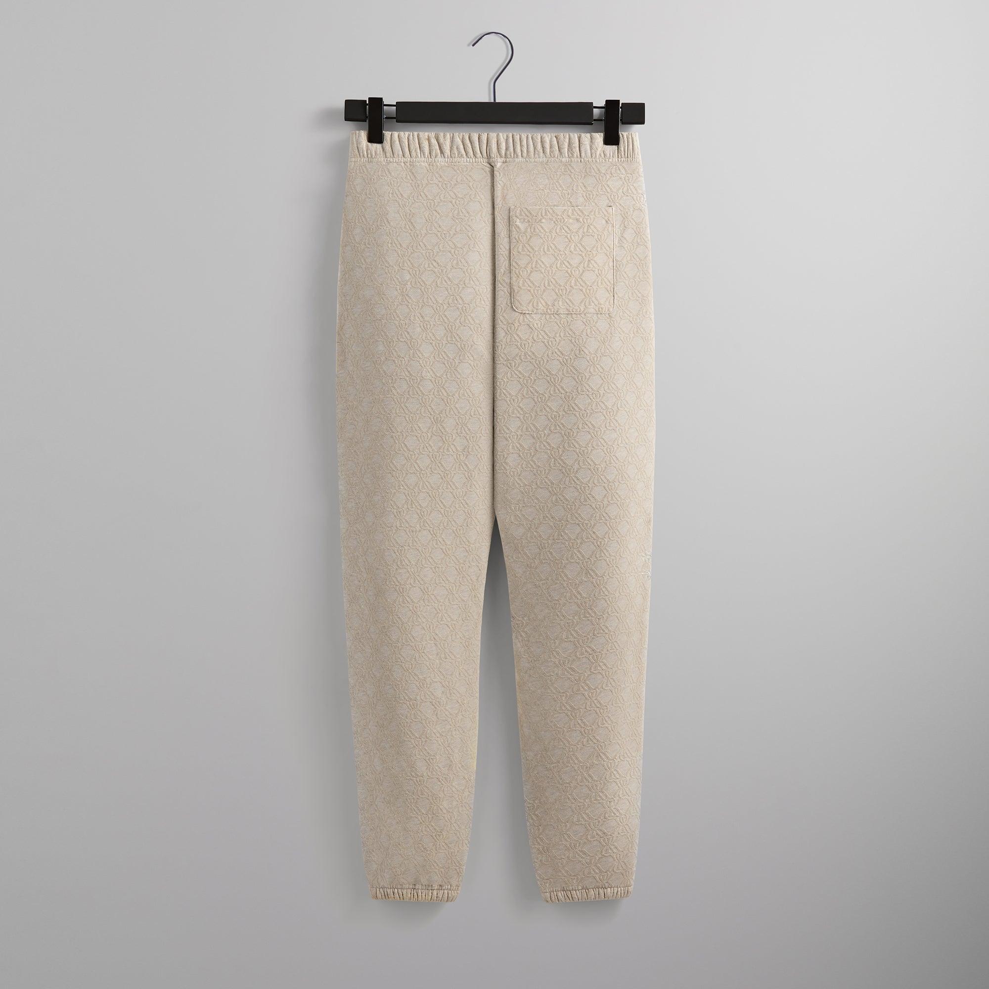 Kith Bonded Fleece Nelson Sweatpant - Sandy Heather Male Product Image