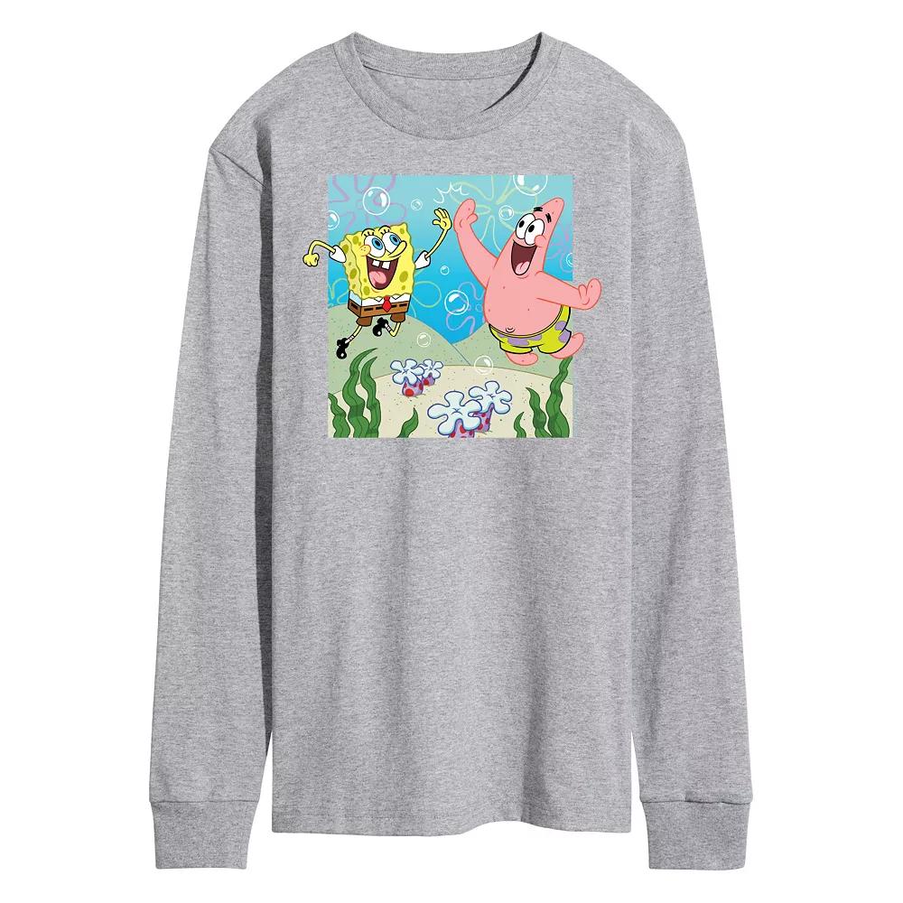 Men's Nickelodeon SpongeBob Squarepants High Five Long Sleeve,  Product Image