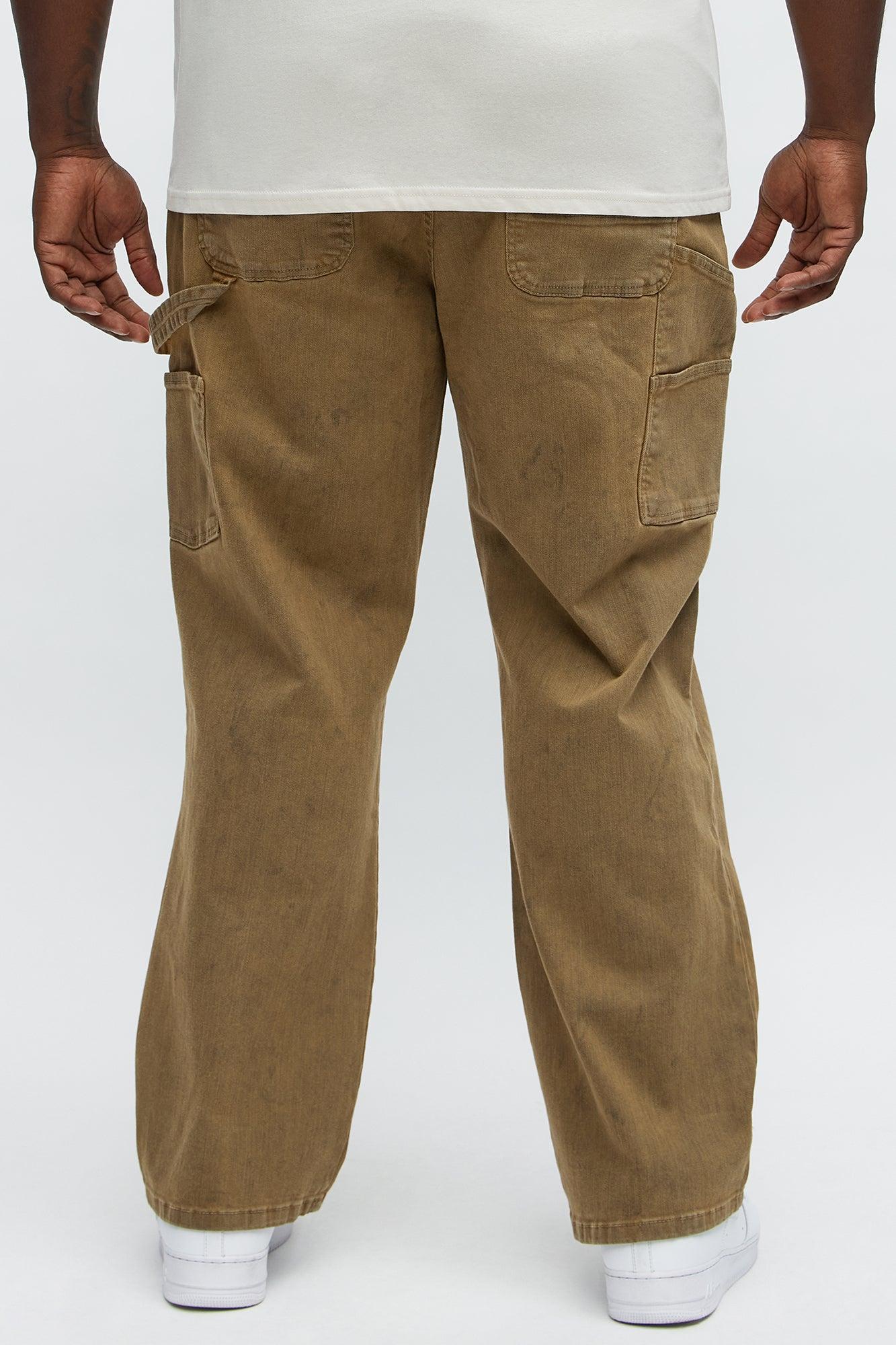 Bad To The Bone Straight Jeans - Brown Male Product Image