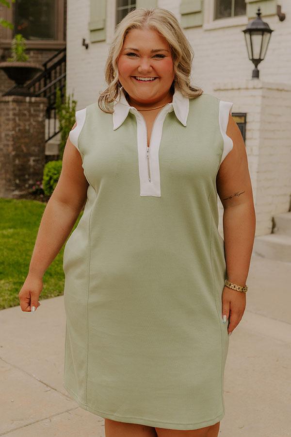 Beach House Brunch Mini Dress Curves Product Image