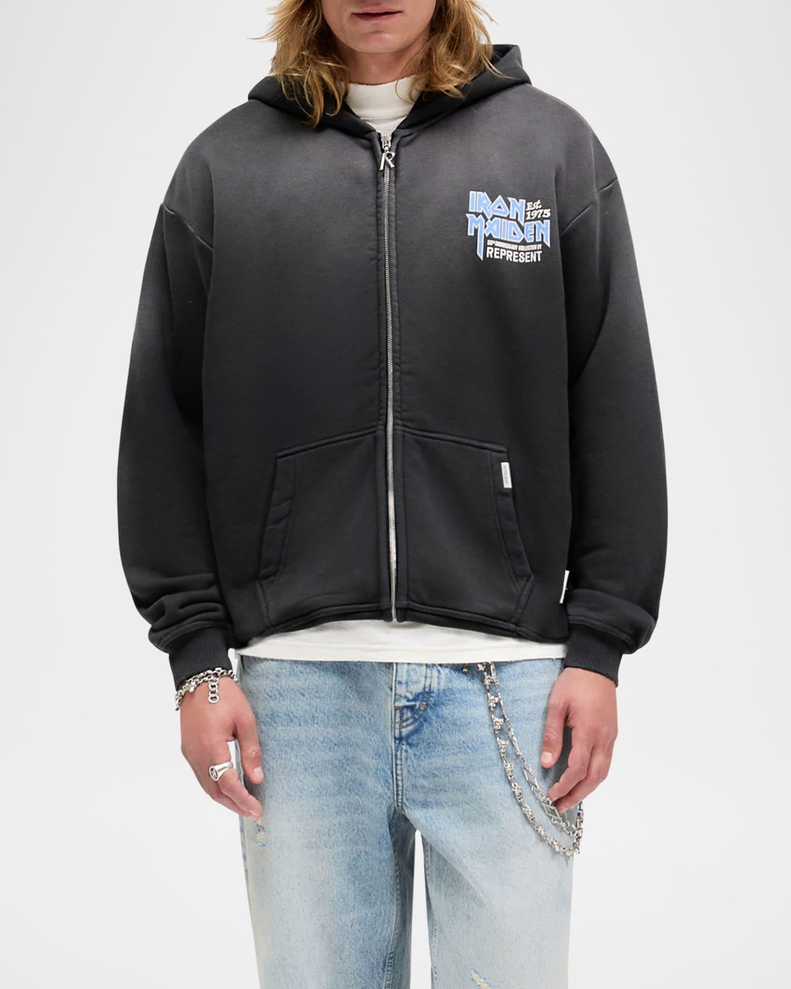 x Iron Maiden Men's Anniversary Full-Zip Hoodie Product Image