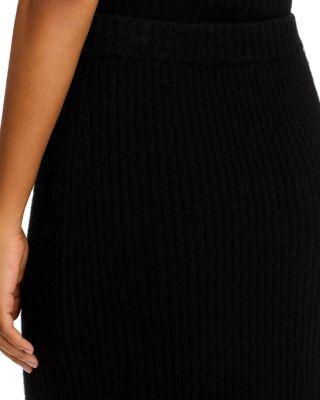 Wool Blend Knit Skirt Product Image