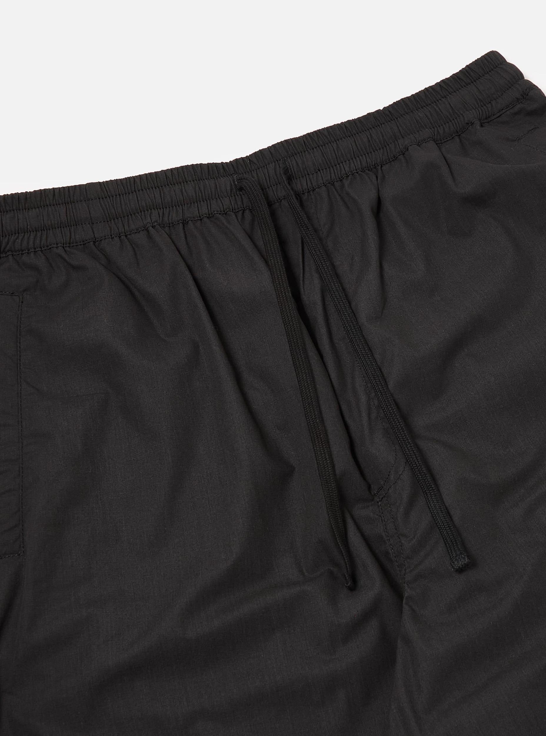 Black Recycled Polytech Parachute Pant Product Image