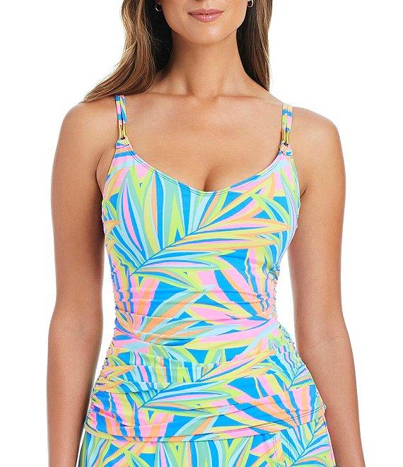 Bleu Rod Beattie On The Bright Side High Waist Skirted Swim Bottom Product Image