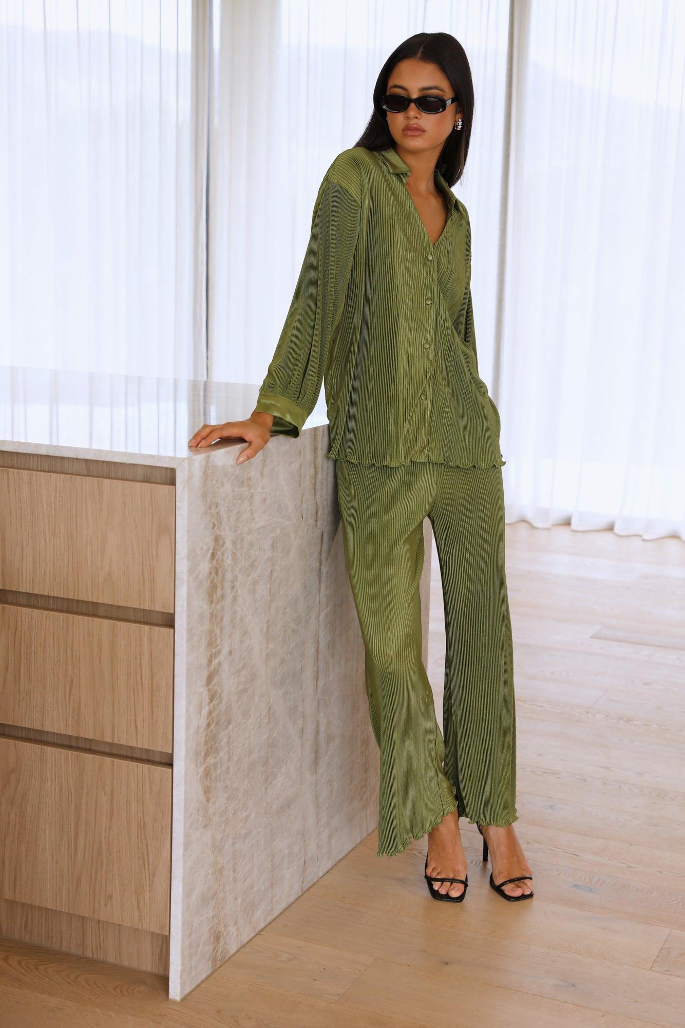 Your Amusement Pants Green Product Image