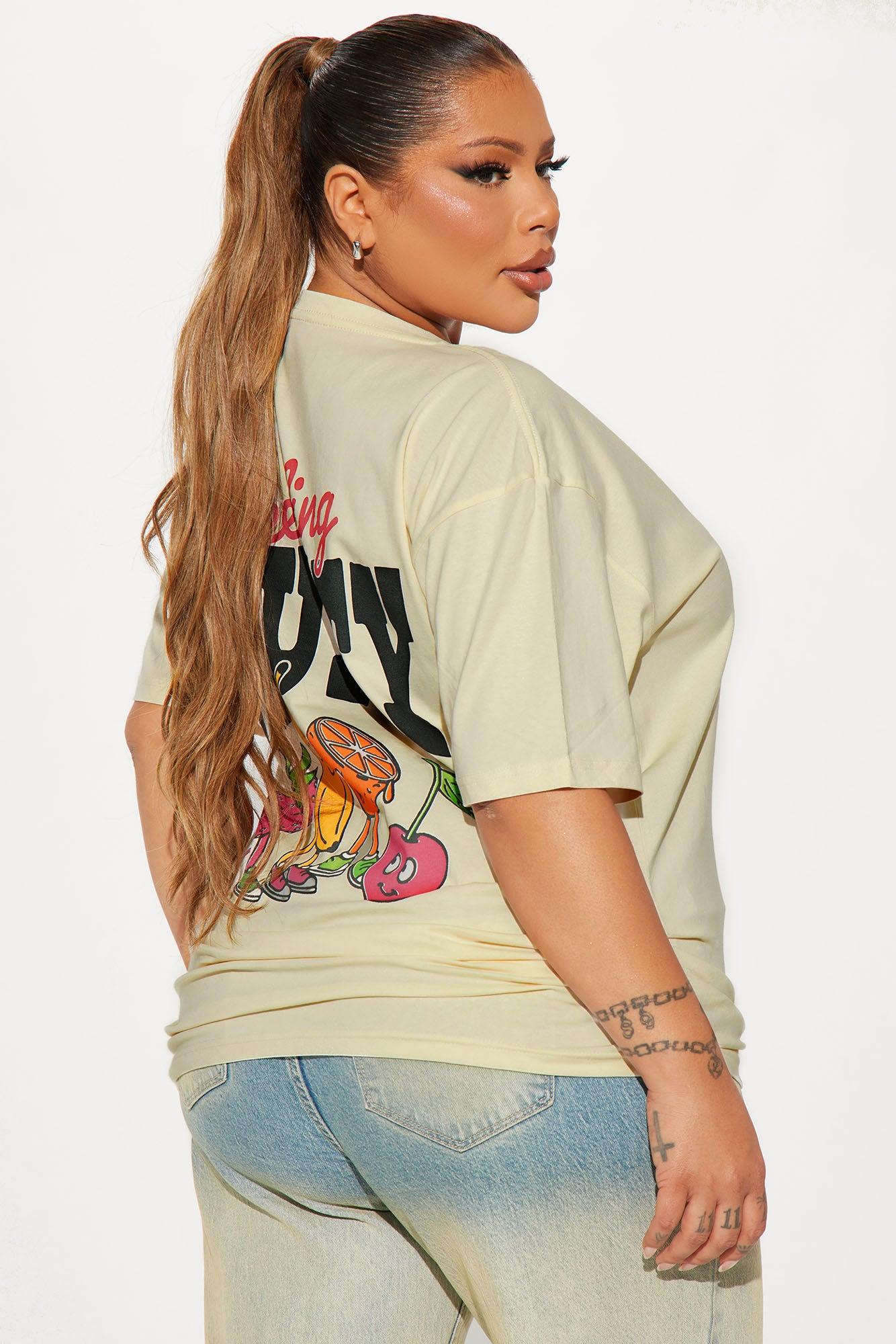 Feeling Fruity Graphic Tee - Off White Product Image