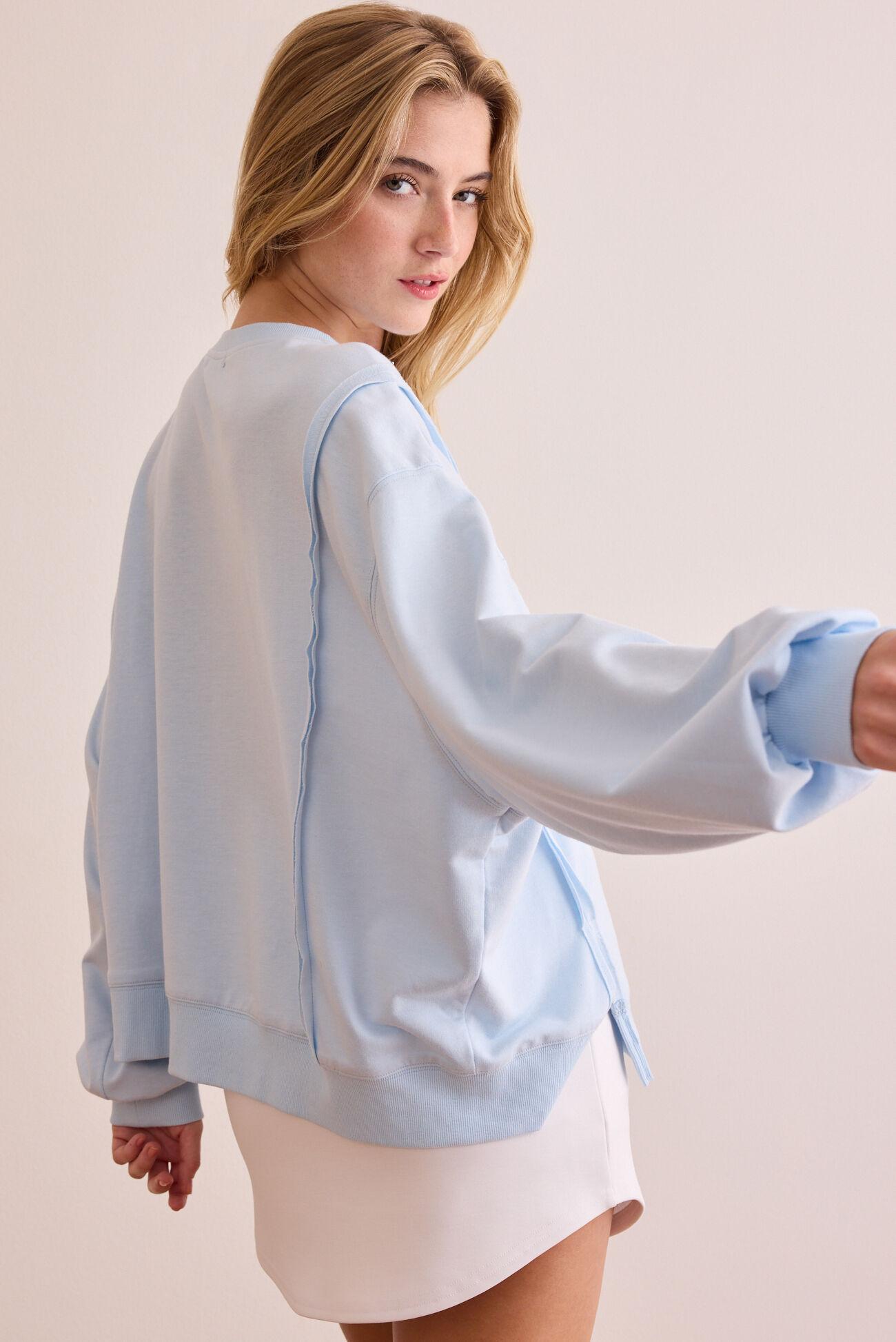 Icon Lace Bow Sweatshirt Product Image