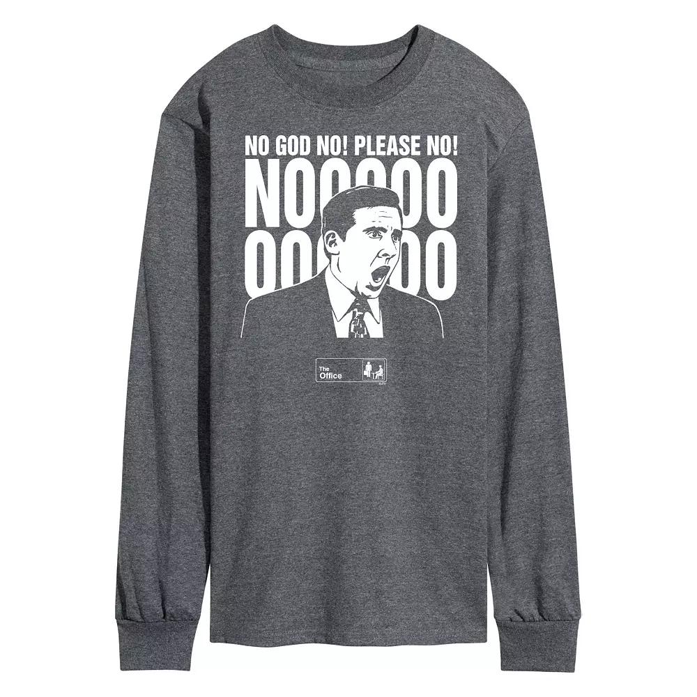 Men's The Office No God Please No Tee,  Product Image