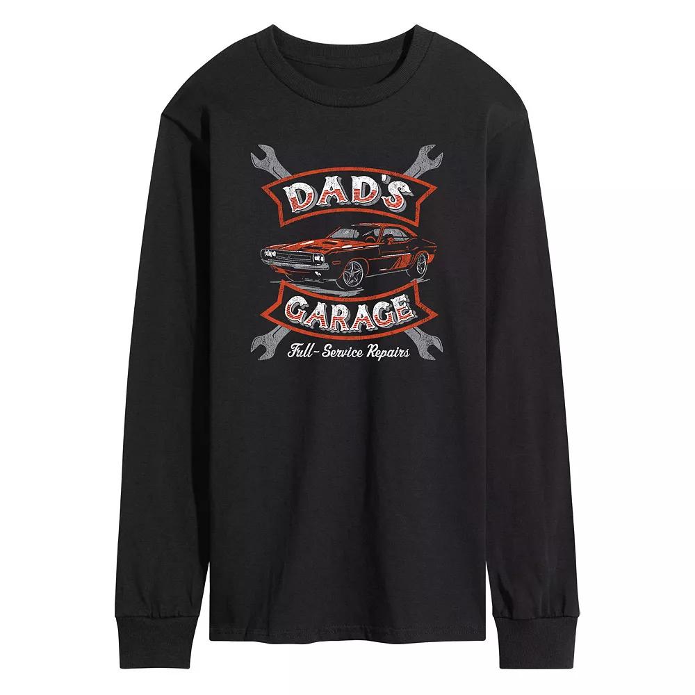 Men's Dads Garage Long Sleeve Tee,  Product Image