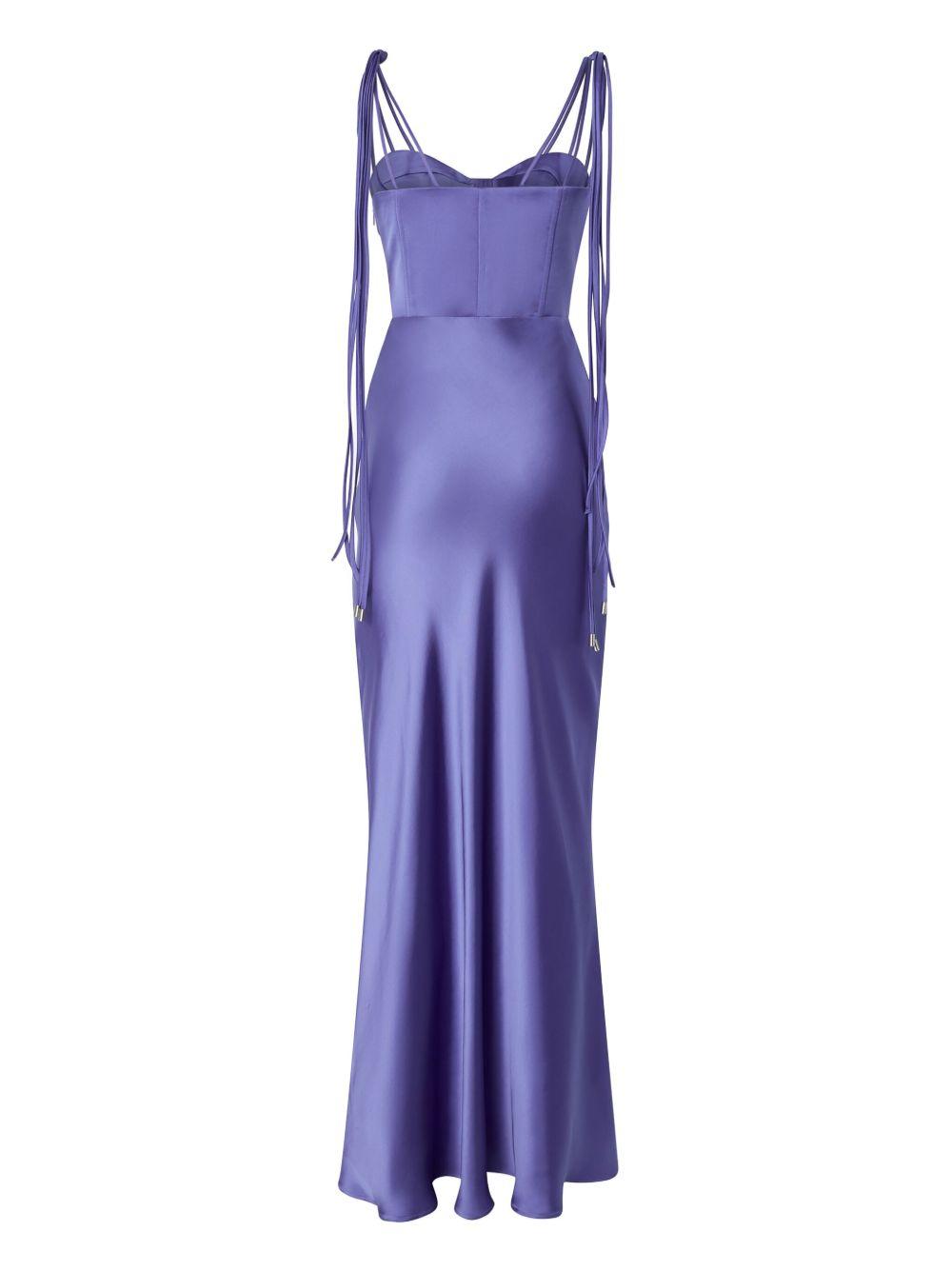 fringed long dress  Product Image