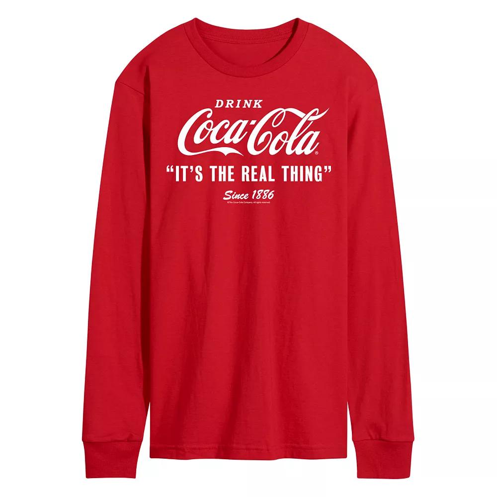Men's Coca-Cola Its The Real Thing Graphic Tee,  Product Image