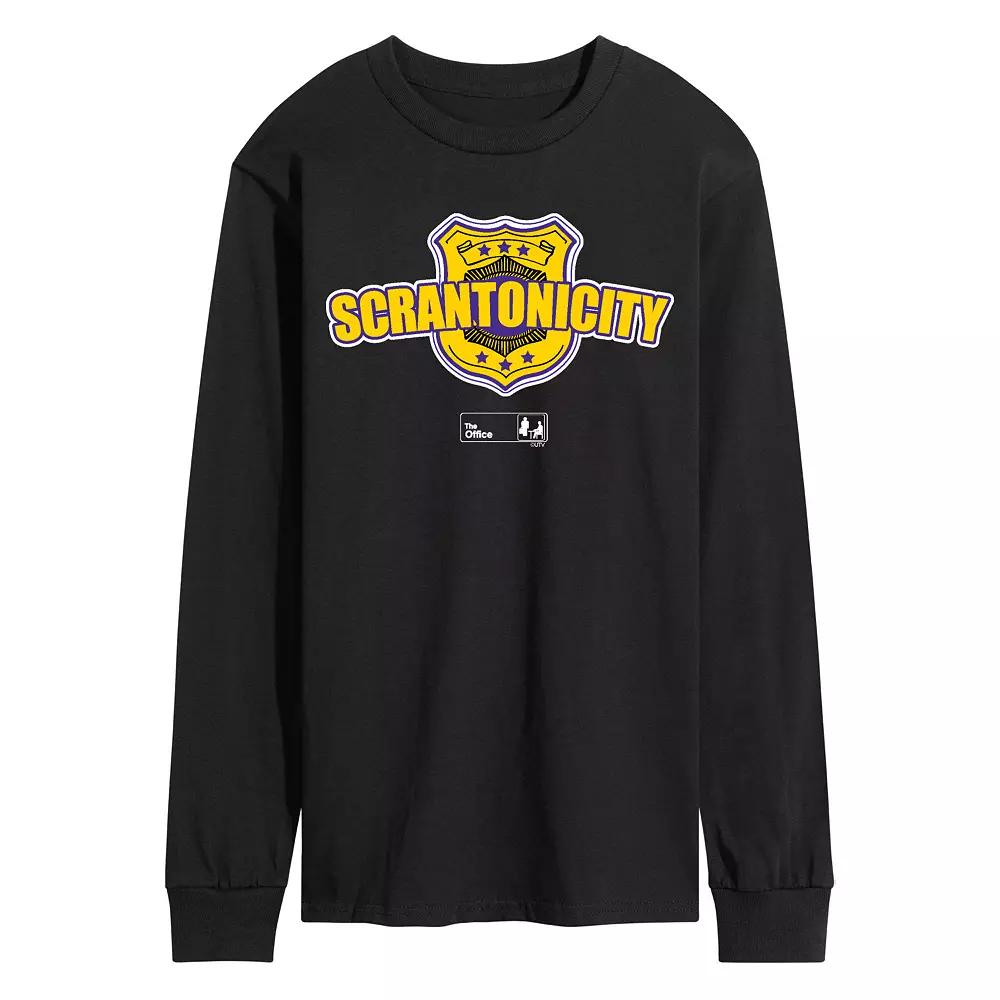 Men's The Office Scrantonicity Long Sleeve Tee,  Product Image