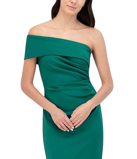 Eliza J Stretch Off-the-Shoulder Sleeveless Gown Product Image