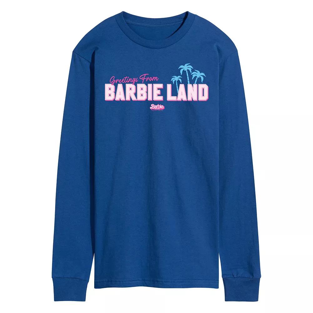 Men's Barbie™ The Movie Greetings From Barbie Land Graphic Tee,  Product Image