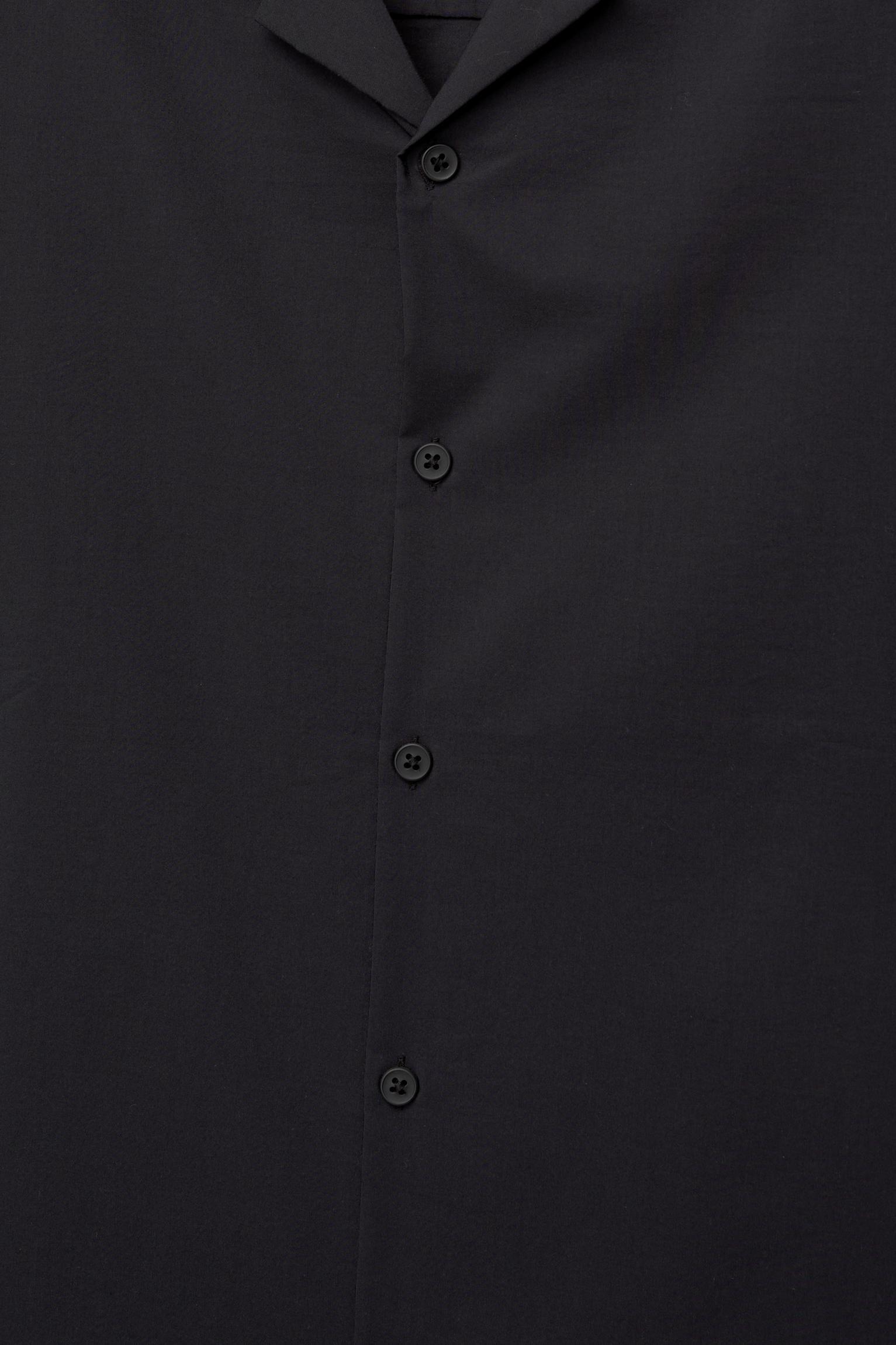 Short sleeve poplin shirt Product Image