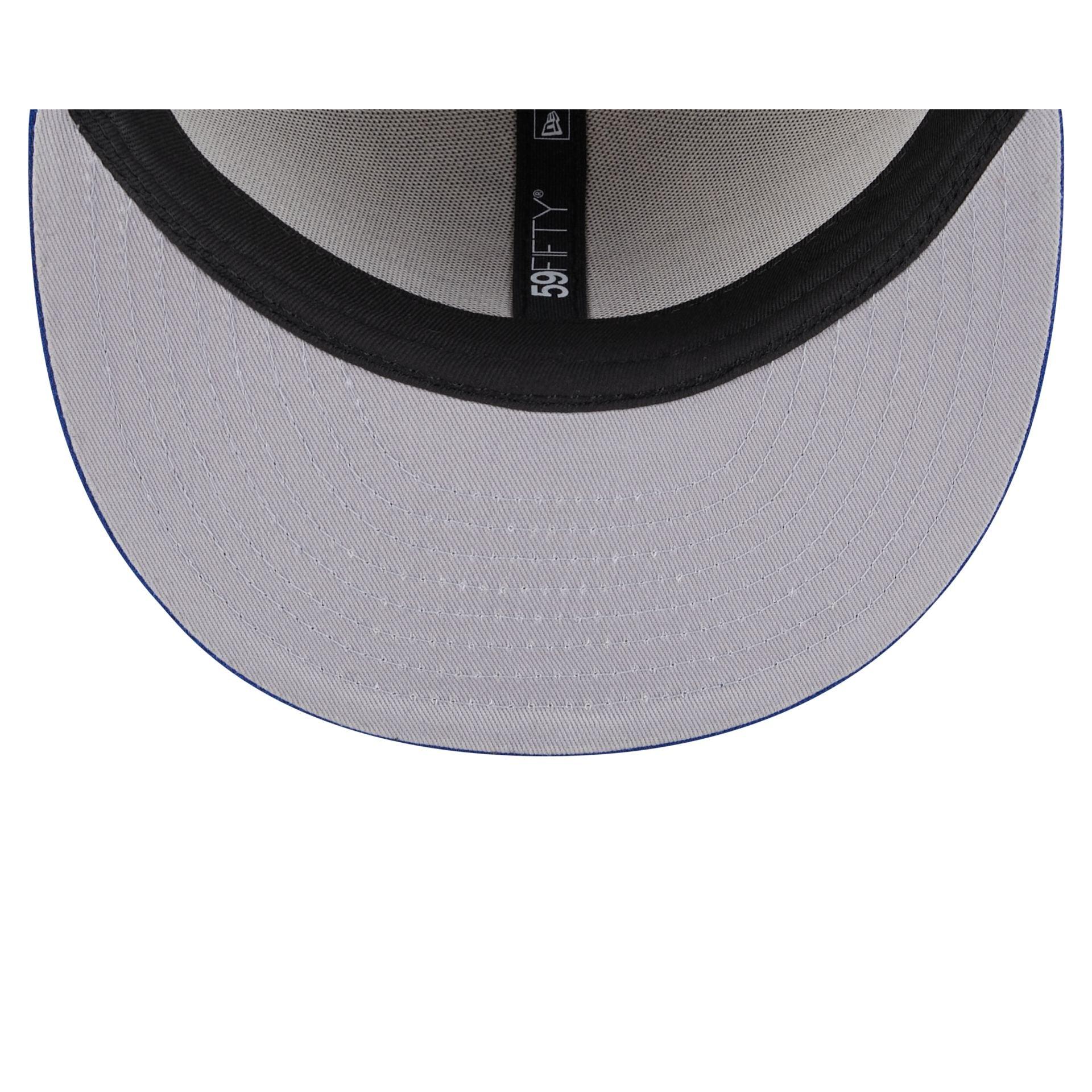 Chicago Cubs Herringbone Moon 59FIFTY Fitted Hat Male Product Image