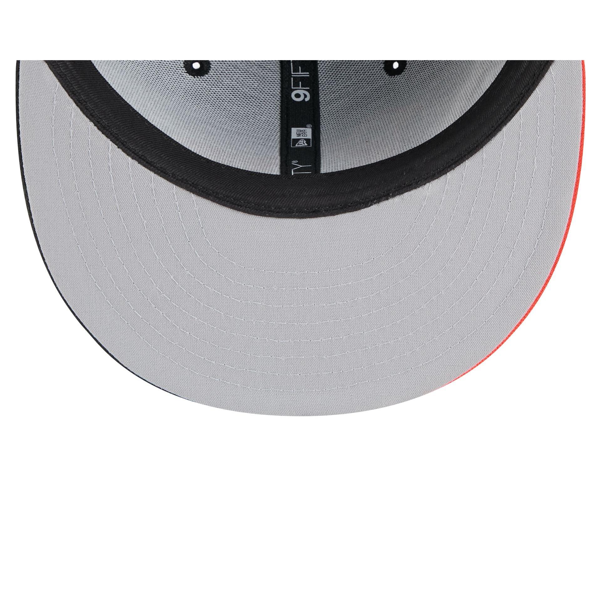 Green Bay Packers 2025 Sideline Hot Weather Split Panel 9FIFTY Snapback Hat Male Product Image