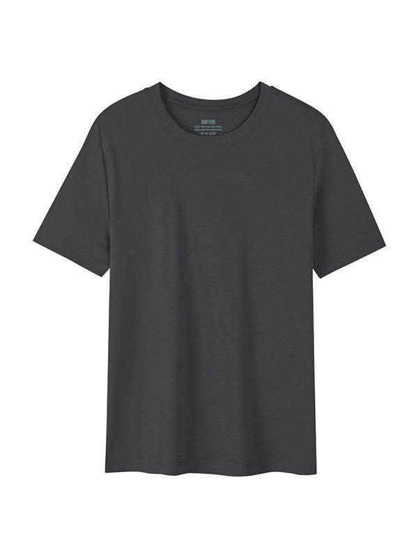 Men's Liquid Ammonia Cotton Short Sleeves Product Image