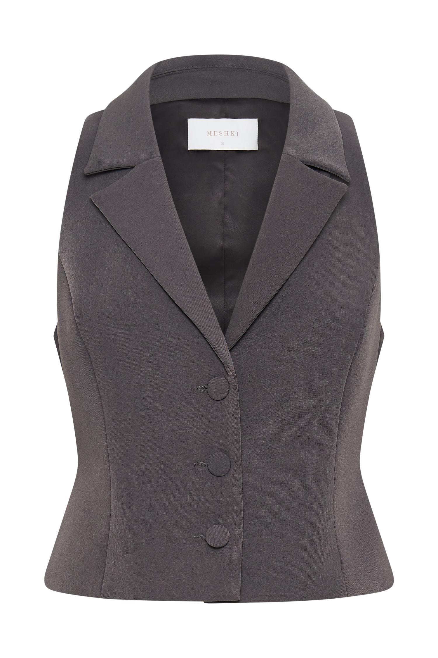 Mura Suiting Vest - Charcoal Product Image